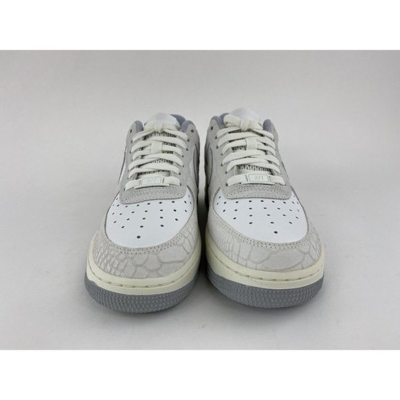 Nike Air Force 1 07 White Python Women's Sneakers Shoes Grey Snake DX2678 100 - Picture 8 of 12